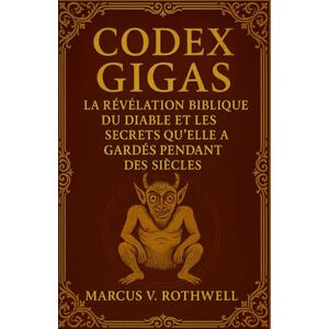 Rothwell, Marcus V. Codex Gigas: La Révélation Biblique du Diable et les Secrets qu'elle a Gardés Pendant des Siècles Rothwell, Marcus V. Codex Gigas: La Révélation Biblique du Diable et les Secrets qu'elle a Gardés Pendant des Siècles
