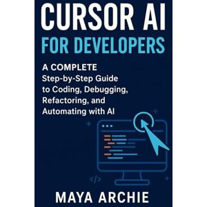 Archie, Maya Cursor AI for Developers: A COMPLETE Step-by-Step Guide to Coding, Debugging, Refactoring, and Automating with AI Archie, Maya Cursor AI for Developers: A COMPLETE Step-by-Step Guide to Coding, Debugging, Refactoring, and Automating with AI