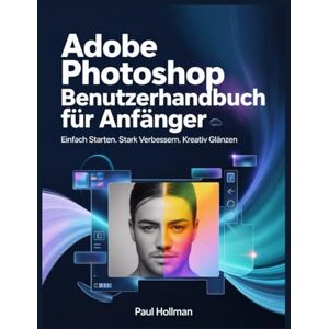 Hollman, Paul Adobe Photoshop Benutzerhandbuch für Anfänger: Einfach starten. Stark verbessern. Kreativ glänzen Hollman, Paul Adobe Photoshop Benutzerhandbuch für Anfänger: Einfach starten. Stark verbessern. Kreativ glänzen