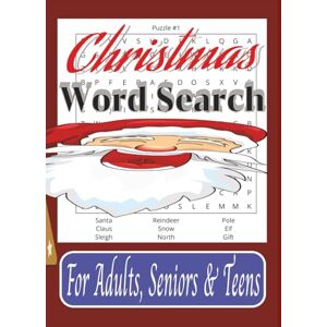Ngen, Edward Christmas Word Search Puzzles: Christmas Puzzles with Easy to Read Print about Santa Claus, Reindeer, Jesus, Bible, Snowmen and More / 7 x 10 inches, ... of reading...Gifts for Vacations & Holidays, Ngen, Edward Christmas Word Search Puzzles: Christmas Puzzles with Easy to Read Print about Santa Claus, Reindeer, Jesus, Bible, Snowmen and More / 7 x 10 inches, ... of reading...Gifts for Vacations & Holidays,