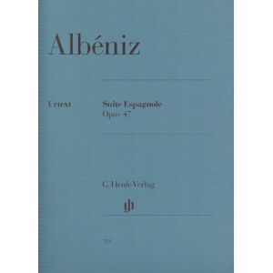 Albéniz, Isaac Suite Espagnole Op. 47 op. 47 piano (HN 783): Instrumentation: Piano solo Albéniz, Isaac Suite Espagnole Op. 47 op. 47 piano (HN 783): Instrumentation: Piano solo