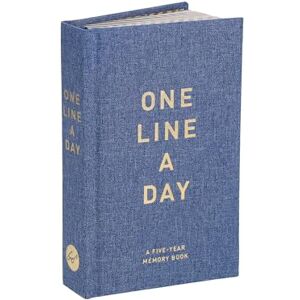 Chronicle Books Denim One Line a Day: A Five-Year Memory Book Chronicle Books Denim One Line a Day: A Five-Year Memory Book