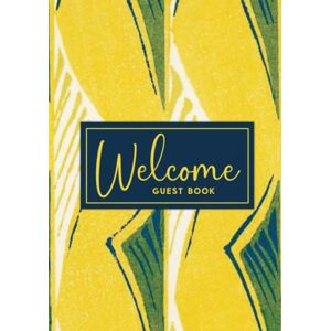 three over eight classic Welcome Guest Book: Visitor Sign in Book for Hotels, B&B, Airbnb, VRBO, Guest Houses, Motels, Cabin, Seaside & Coastal Cottages. 7x10" Hardcover Yellow Tribal Stripe Pattern Design three over eight classic Welcome Guest Book: Visitor Sign in Book for Hotels, B&B, Airbnb, VRBO, Guest Houses, Motels, Cabin, Seaside & Coastal Cottages. 7x10" Hardcover Yellow Tribal Stripe Pattern Design