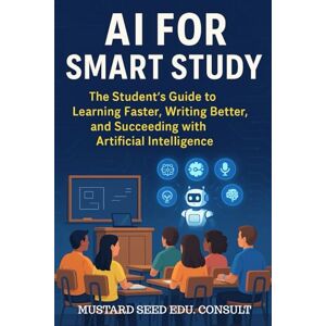 Consult, Mustard Seed Edu AI For Smart Study: The Student’s Guide to Learning Faster, Writing Better, and Succeeding with Artificial Intelligence Consult, Mustard Seed Edu AI For Smart Study: The Student’s Guide to Learning Faster, Writing Better, and Succeeding with Artificial Intelligence