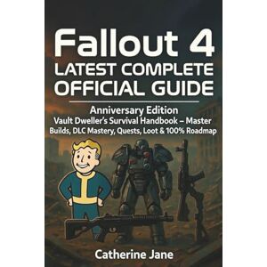 Jane, Catherine Fallout 4 Latest Complete Official Guide: Anniversary Edition Vault Dweller's Survival Handbook – Master Builds, DLC Mastery, Quests, Loot & 100% Roadmap Jane, Catherine Fallout 4 Latest Complete Official Guide: Anniversary Edition Vault Dweller's Survival Handbook – Master Builds, DLC Mastery, Quests, Loot & 100% Roadmap