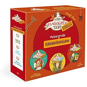 Auer, Margit Die Schule der magischen Tiere Endlich Ferien Hörspiele: Meine große Ferienhörspielbox: »Rabbat und Ida«, »Silas und Rick«, »Henry und Leander«: 3 CDs Auer, Margit Die Schule der magischen Tiere Endlich Ferien Hörspiele: Meine große Ferienhörspielbox: »Rabbat und Ida«, »Silas und Rick«, »Henry und Leander«: 3 CDs
