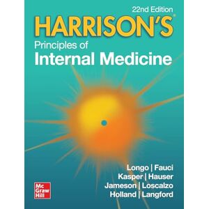 Longo, Dan Harrison's Principles of Internal Medicine, Twenty-Second Edition (Vol.1 & Vol.2): 1-2 Longo, Dan Harrison's Principles of Internal Medicine, Twenty-Second Edition (Vol.1 & Vol.2): 1-2
