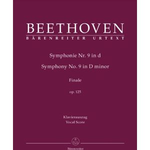 Ludwig van Beethoven Symphony No.9 in D minor Op.125. Finale (Vocal Score): Klavierauszug nach dem Urtext Ludwig van Beethoven Symphony No.9 in D minor Op.125. Finale (Vocal Score): Klavierauszug nach dem Urtext