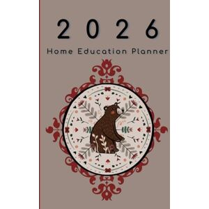 Contreras-Moran, Elisabeth 2026 Home Education Planner: Bear Cover Contreras-Moran, Elisabeth 2026 Home Education Planner: Bear Cover