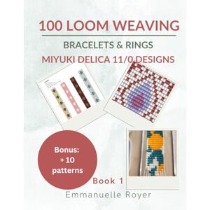 Royer 100 Loom Beading Patterns: Miyuki Delica 11/0 Designs. Beginner friendly guidance: How to make bracelets and rings. Bead books for jewelry making. (Beading techniques) Royer 100 Loom Beading Patterns: Miyuki Delica 11/0 Designs. Beginner friendly guidance: How to make bracelets and rings. Bead books for jewelry making. (Beading techniques)