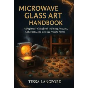 LANGFORD, TESSA MICROWAVE GLASS ART HANDBOOK: A Beginner’s Guidebook to Fusing Pendants, Cabochons, and Creative Jewelry Pieces LANGFORD, TESSA MICROWAVE GLASS ART HANDBOOK: A Beginner’s Guidebook to Fusing Pendants, Cabochons, and Creative Jewelry Pieces