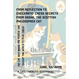 PROKOPCHENKO, OLEKSII From Reflection to Checkmate: Chess Secrets from Sasha, the Scottish Philosopher Cat: Sasha's Chess Adventures: How a Mirror Became a Grandmaster. The ... Mirror And Taught the World to Play Chess! PROKOPCHENKO, OLEKSII From Reflection to Checkmate: Chess Secrets from Sasha, the Scottish Philosopher Cat: Sasha's Chess Adventures: How a Mirror Became a Grandmaster. The ... Mirror And Taught the World to Play Chess!