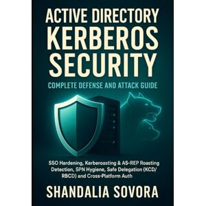 Sovora, Shandalia ACTIVE DIRECTORY KERBEROS SECURITY: COMPLETE DEFENSE AND ATTACK GUIDE: SSO Hardening, Kerberoasting & AS-REP Roasting Detection, SPN Hygiene, Safe Delegation (KCD/RBCD) And Cross-Platform Auth Sovora, Shandalia ACTIVE DIRECTORY KERBEROS SECURITY: COMPLETE DEFENSE AND ATTACK GUIDE: SSO Hardening, Kerberoasting & AS-REP Roasting Detection, SPN Hygiene, Safe Delegation (KCD/RBCD) And Cross-Platform Auth