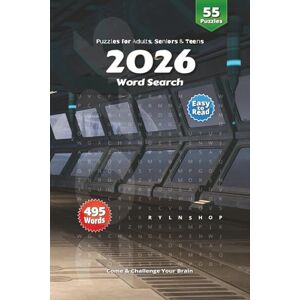 shop, RYLN 2026 Word Search Puzzle Book: Fun Word Searches Featuring Progress, Space Travel, Green Energy & More 6x9 Inches, 110 Pages Over 50 Brain-Teasing ... for Holidays, Vacations & Relaxing Free Time! shop, RYLN 2026 Word Search Puzzle Book: Fun Word Searches Featuring Progress, Space Travel, Green Energy & More 6x9 Inches, 110 Pages Over 50 Brain-Teasing ... for Holidays, Vacations & Relaxing Free Time!