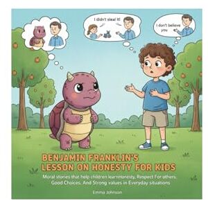 Johnson, Emma Benjamin Franklin’s Lesson on Honesty For Kids: Moral stories that help children learn Honesty, Respect For Others, Responsibility, Good Choices, And Strong Values In Everyday Situations Johnson, Emma Benjamin Franklin’s Lesson on Honesty For Kids: Moral stories that help children learn Honesty, Respect For Others, Responsibility, Good Choices, And Strong Values In Everyday Situations