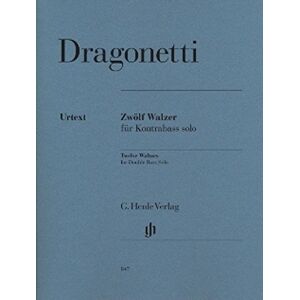 Dragonetti, Domenico 12 Waltzes for Double Bass solo Double Bass Double Bass (HN 847) Dragonetti, Domenico 12 Waltzes for Double Bass solo Double Bass Double Bass (HN 847)
