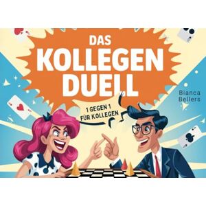 Bellers, Bianca Das Kollegen Duell: Spannende Rätsel-Spiele mit Stift & Papier für Zwei ideal als Geschenk für Kollegen Bellers, Bianca Das Kollegen Duell: Spannende Rätsel-Spiele mit Stift & Papier für Zwei ideal als Geschenk für Kollegen