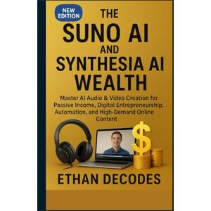DECODES, ETHAN THE SUNO AI AND SYNTHESIA AI WEALTH: Master AI Audio & Video Creation for Passive Income, Digital Entrepreneurship, Automation, and High-Demand Online Content (SUNO AI MUSIC GENERATION TO WEALTH) DECODES, ETHAN THE SUNO AI AND SYNTHESIA AI WEALTH: Master AI Audio & Video Creation for Passive Income, Digital Entrepreneurship, Automation, and High-Demand Online Content (SUNO AI MUSIC GENERATION TO WEALTH)