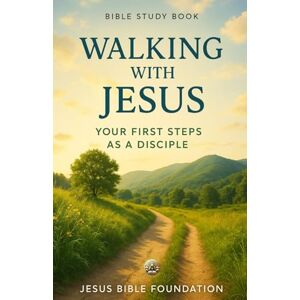 Bible Foundation, Jesus Bible Study Book Walking with Jesus: Your First Steps as a Disciple: 7 (Foundations for New Believers: Building a Strong Start in Christ) Bible Foundation, Jesus Bible Study Book Walking with Jesus: Your First Steps as a Disciple: 7 (Foundations for New Believers: Building a Strong Start in Christ)