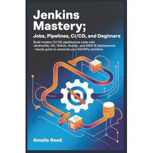 Reed, Amelia Jenkins Mastery: Jobs, Pipelines, CI/CD, and DevOps for Absolute Beginners: Build Modern CI/CD Pipelines as Code with Jenkinsfile, Git, GitHub, ... Guide to Automate Your DevOps Workflow Reed, Amelia Jenkins Mastery: Jobs, Pipelines, CI/CD, and DevOps for Absolute Beginners: Build Modern CI/CD Pipelines as Code with Jenkinsfile, Git, GitHub, ... Guide to Automate Your DevOps Workflow
