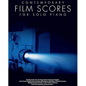 Various Contemporary Film Scores For Solo Piano: 1 Various Contemporary Film Scores For Solo Piano: 1