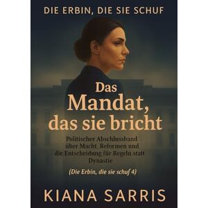 Sarris, Kiana Das Mandat, das sie bricht: Politischer Abschlussband über Macht, Reformen und die Entscheidung für Regeln statt Dynastie (DIE ERBIN, DIE SIE SCHUF) Sarris, Kiana Das Mandat, das sie bricht: Politischer Abschlussband über Macht, Reformen und die Entscheidung für Regeln statt Dynastie (DIE ERBIN, DIE SIE SCHUF)