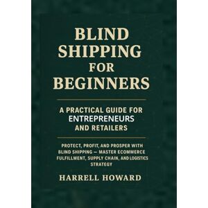 Howard, Harrell Blind Shipping for Beginners: A Practical Guide for Entrepreneurs and Retailers: Protect, Profit, and Prosper with Blind Shipping — Master eCommerce Fulfillment, Supply Chain, and Logistics Strategy Howard, Harrell Blind Shipping for Beginners: A Practical Guide for Entrepreneurs and Retailers: Protect, Profit, and Prosper with Blind Shipping — Master eCommerce Fulfillment, Supply Chain, and Logistics Strategy