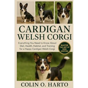 O. HARTO, COLIN CARDIGAN WELSH CORGI: Everything You Need to Know About Diet, Health, Habitat, and Training for a Happy Cardigan Welsh Corgi O. HARTO, COLIN CARDIGAN WELSH CORGI: Everything You Need to Know About Diet, Health, Habitat, and Training for a Happy Cardigan Welsh Corgi