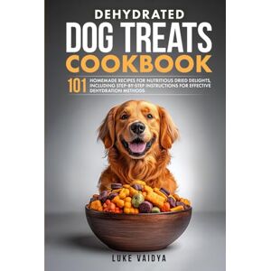 Vaidya, Luke Dehydrated Dog Treats Cookbook: 101 Homemade Recipes for Nutritious Dried Delights, Including Step-by-Step Instructions for Effective Dehydration ... Dog Guides for a Healthy and Happy Dog) Vaidya, Luke Dehydrated Dog Treats Cookbook: 101 Homemade Recipes for Nutritious Dried Delights, Including Step-by-Step Instructions for Effective Dehydration ... Dog Guides for a Healthy and Happy Dog)