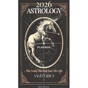 Social, KOL 2026 Astrology: The Good, The Bad And The Ugly – Sagittarius Planner Edition: Yearly and Monthly Astrology Journal: Zodiac Signs, Moon Phases, Planetary Transits & Goal Setting Guide Social, KOL 2026 Astrology: The Good, The Bad And The Ugly – Sagittarius Planner Edition: Yearly and Monthly Astrology Journal: Zodiac Signs, Moon Phases, Planetary Transits & Goal Setting Guide