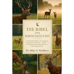 O. Waldherz, Dr. Mika DIE BIBEL DER HIRSCHZUCHT: Ihr praktischer Begleiter für erfolgreiche kommerzielle Hirschzucht – inklusive Marktplanung, Reproduktionspflege und Lebensraumgestaltung O. Waldherz, Dr. Mika DIE BIBEL DER HIRSCHZUCHT: Ihr praktischer Begleiter für erfolgreiche kommerzielle Hirschzucht – inklusive Marktplanung, Reproduktionspflege und Lebensraumgestaltung