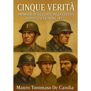 De Candia, Mauro Tommaso Cinque Verità: Memorie Intrecciate della Guerra dopo l’8 Settembre 1943 (Memorie della Seconda Guerra) De Candia, Mauro Tommaso Cinque Verità: Memorie Intrecciate della Guerra dopo l’8 Settembre 1943 (Memorie della Seconda Guerra)