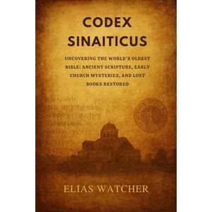 Watcher, Elias *CODEX SINAITICUS*: Uncovering the World’s Oldest Bible Ancient Scripture, Early Church Mysteries, and Lost Books Restored Watcher, Elias *CODEX SINAITICUS*: Uncovering the World’s Oldest Bible Ancient Scripture, Early Church Mysteries, and Lost Books Restored
