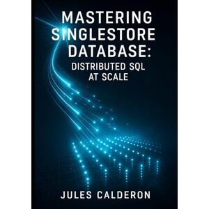 CALDERON, JULES MASTERING SINGLESTORE DATABASE: DISTRIBUTED SQL AT SCALE: Deploy, optimize, and scale hybrid transactional/analytical workloads with columnstore, rowstore, and cloud-native architecture CALDERON, JULES MASTERING SINGLESTORE DATABASE: DISTRIBUTED SQL AT SCALE: Deploy, optimize, and scale hybrid transactional/analytical workloads with columnstore, rowstore, and cloud-native architecture