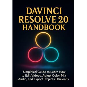 Thatcher, Jolene DaVinci Resolve 20 Handbook: Simplified Guide to Learn How to Edit Videos, Adjust Color, Mix Audio, and Export Projects Efficiently Thatcher, Jolene DaVinci Resolve 20 Handbook: Simplified Guide to Learn How to Edit Videos, Adjust Color, Mix Audio, and Export Projects Efficiently