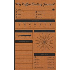 Bean Press, Barry Sonet My Coffee Tasting Journal: Hardcover & Hardback Coffee Log Book With Coffee Tasting Wheel & Color Meter To Track & Rate Coffee Varieties And Roasts Coffee Drinkers Notebook Coffee Lovers Gifts Bean Press, Barry Sonet My Coffee Tasting Journal: Hardcover & Hardback Coffee Log Book With Coffee Tasting Wheel & Color Meter To Track & Rate Coffee Varieties And Roasts Coffee Drinkers Notebook Coffee Lovers Gifts