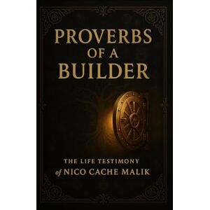 MALIK, NICO CACHE Proverbs of a Builder: The Life Testimony of Nico Cache Malik: Part 1 & Part 2 Answer Key to Triadic Codes of Origin, Covenant & Execution MALIK, NICO CACHE Proverbs of a Builder: The Life Testimony of Nico Cache Malik: Part 1 & Part 2 Answer Key to Triadic Codes of Origin, Covenant & Execution