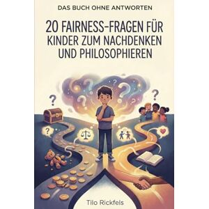 Rickfels, Tilo Das Buch ohne Antworten: 20 Fairness-Fragen für Kinder zum Nachdenken und Philosophieren (8-12 Jahre) (Das Buch ohne Antworten – Für Kinder) Rickfels, Tilo Das Buch ohne Antworten: 20 Fairness-Fragen für Kinder zum Nachdenken und Philosophieren (8-12 Jahre) (Das Buch ohne Antworten – Für Kinder)