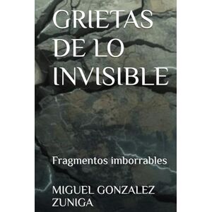 GONZALEZ ZUNIGA, MIGUEL ANGEL GRIETAS DE LO INVISIBLE: Fragmentos imborrables GONZALEZ ZUNIGA, MIGUEL ANGEL GRIETAS DE LO INVISIBLE: Fragmentos imborrables