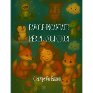 Edizioni, Creativipervoi FAVOLE INCANTATE PER PICCOLI CUORI: 20 FAVOLE DELLA BUONANOTTE PER BAMBINI Edizioni, Creativipervoi FAVOLE INCANTATE PER PICCOLI CUORI: 20 FAVOLE DELLA BUONANOTTE PER BAMBINI