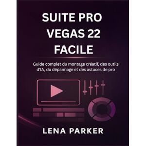 Parker, Lena SUITE PRO VEGAS 22 FACILE: Guide complet du montage créatif, des outils d'IA, du dépannage et des astuces de pro Parker, Lena SUITE PRO VEGAS 22 FACILE: Guide complet du montage créatif, des outils d'IA, du dépannage et des astuces de pro