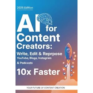Shah, Er. AI for Content Creators: Write, Edit & Repurpose Content 10x Faster: YouTube, Blogs, Instagram, Social media creators, Digital marketers, freelancers ... AI Tools Like ChatGPT (AI Knowledge Series) Shah, Er. AI for Content Creators: Write, Edit & Repurpose Content 10x Faster: YouTube, Blogs, Instagram, Social media creators, Digital marketers, freelancers ... AI Tools Like ChatGPT (AI Knowledge Series)