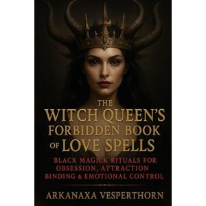 Vesperthorn, Arkanaxa The Witch Queen’s Forbidden Book of Love Spells: Black Magick Rituals for Obsession, Attraction , Binging & Emotional Control (Arkanaxa Vesperthorn) Vesperthorn, Arkanaxa The Witch Queen’s Forbidden Book of Love Spells: Black Magick Rituals for Obsession, Attraction , Binging & Emotional Control (Arkanaxa Vesperthorn)