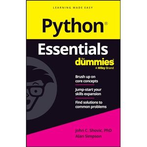 Shovic, John C. Python Essentials For Dummies Shovic, John C. Python Essentials For Dummies