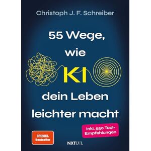 Schreiber, Christoph J. F. 55 Wege wie KI dein Leben leichter macht: inkl. 550 Tool-Empfehlungen für deinen Alltag & Job Künstliche Intelligenz verständlich erklärt, direkt anwendbar & ohne Vorwissen nutzbar Schreiber, Christoph J. F. 55 Wege wie KI dein Leben leichter macht: inkl. 550 Tool-Empfehlungen für deinen Alltag & Job Künstliche Intelligenz verständlich erklärt, direkt anwendbar & ohne Vorwissen nutzbar