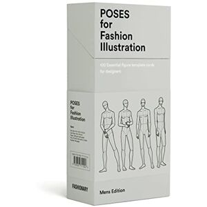 Fazshionary Poses for Fashion Illustration Mens (Card Box) Fazshionary Poses for Fashion Illustration Mens (Card Box)