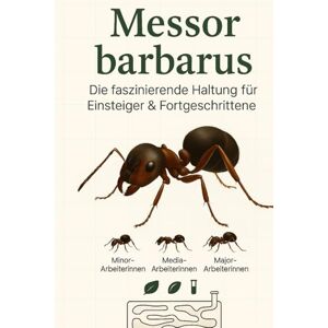 Zierl, Christoph Messor barbarus Die faszinierende Haltung für Einsteiger & Fortgeschrittene: Praxisbuch für Einsteiger & Fortgeschrittene mit modernen 3D-Druck-Lösungen und Profi-Tipps Zierl, Christoph Messor barbarus Die faszinierende Haltung für Einsteiger & Fortgeschrittene: Praxisbuch für Einsteiger & Fortgeschrittene mit modernen 3D-Druck-Lösungen und Profi-Tipps