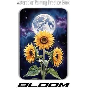 Jupiter, Rocky Watercolor Painting Practice Book Bloom: A Journey to Painting Luminous Florals, Vibrant Botanicals & Stunning Effects Jupiter, Rocky Watercolor Painting Practice Book Bloom: A Journey to Painting Luminous Florals, Vibrant Botanicals & Stunning Effects