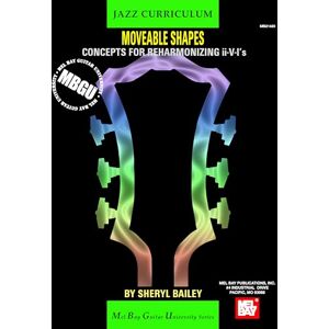 Bailey, Sheryl MBGU Jazz Moveable Shapes: Concepts for Reharmonizing II-V-I's (Mel Bay Guitar University) Bailey, Sheryl MBGU Jazz Moveable Shapes: Concepts for Reharmonizing II-V-I's (Mel Bay Guitar University)
