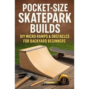 Rhea, Alexander Pocket-Size Skatepark Builds: DIY Micro Ramps & Obstacles for Backyard Beginners Rhea, Alexander Pocket-Size Skatepark Builds: DIY Micro Ramps & Obstacles for Backyard Beginners